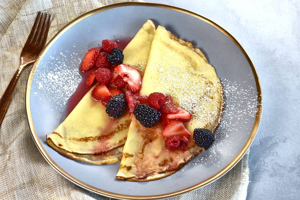 Beauty Berry French Crépes