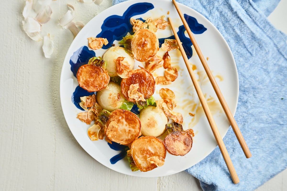 half eaten tokyo turnips