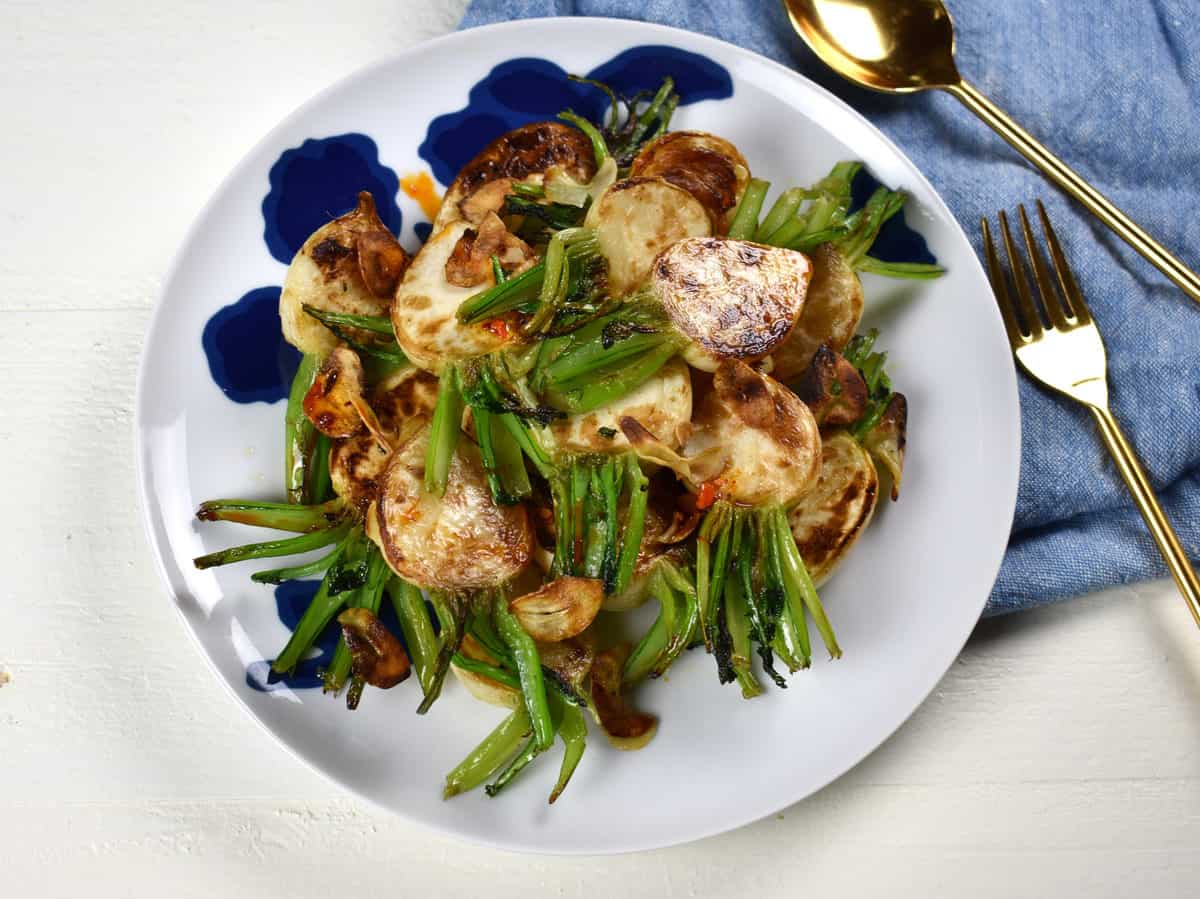 Crispy Sesame Tokyo Turnips A Pure Palate