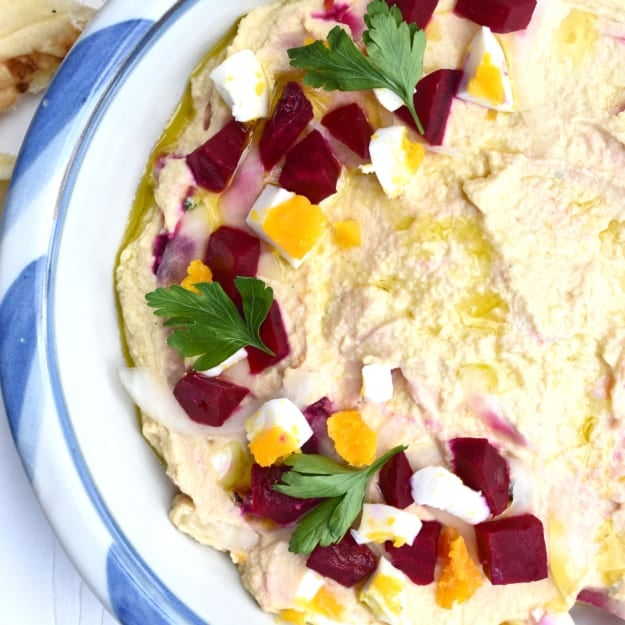 Hummus Side Beauty