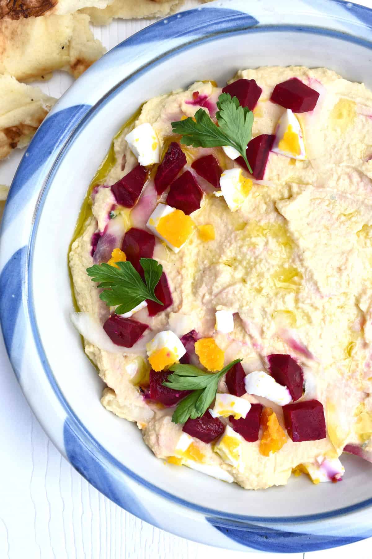 Hummus Side Beauty