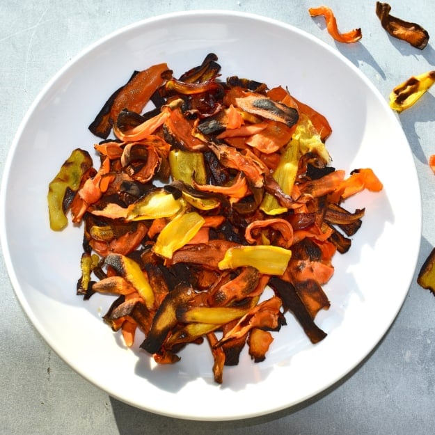 Baked Carrot Chips