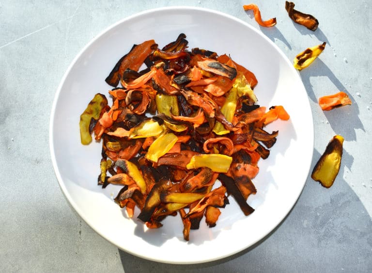 Baked Carrot Chips