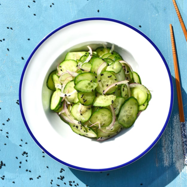 BEAUTY Sesame Cucumber Salad 1200