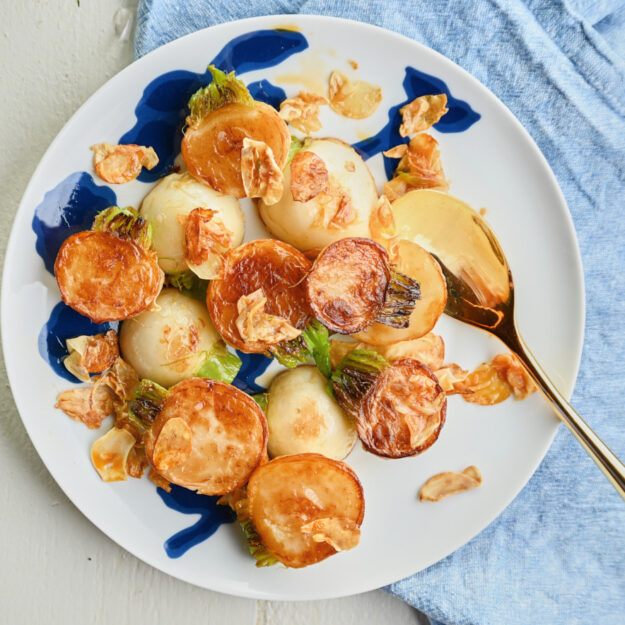 Crispy Sesame Tokyo Turnips Recipe A Pure Palate