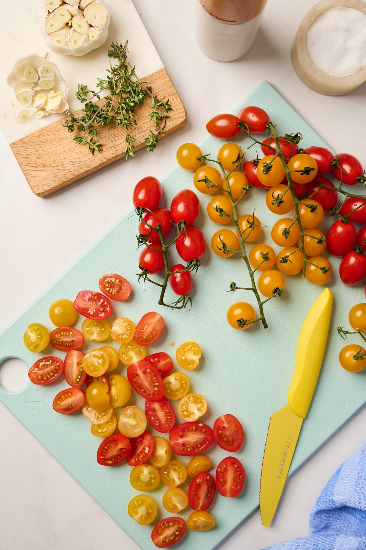 Easy Roasted Tomatoes with Sweet Roasted Garlic – A Pure Palate